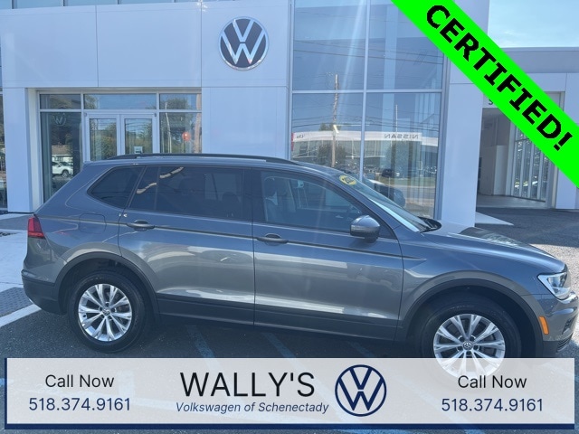 Used 2020 Volkswagen Tiguan S with VIN 3VV0B7AX2LM162052 for sale in Schenectady, NY