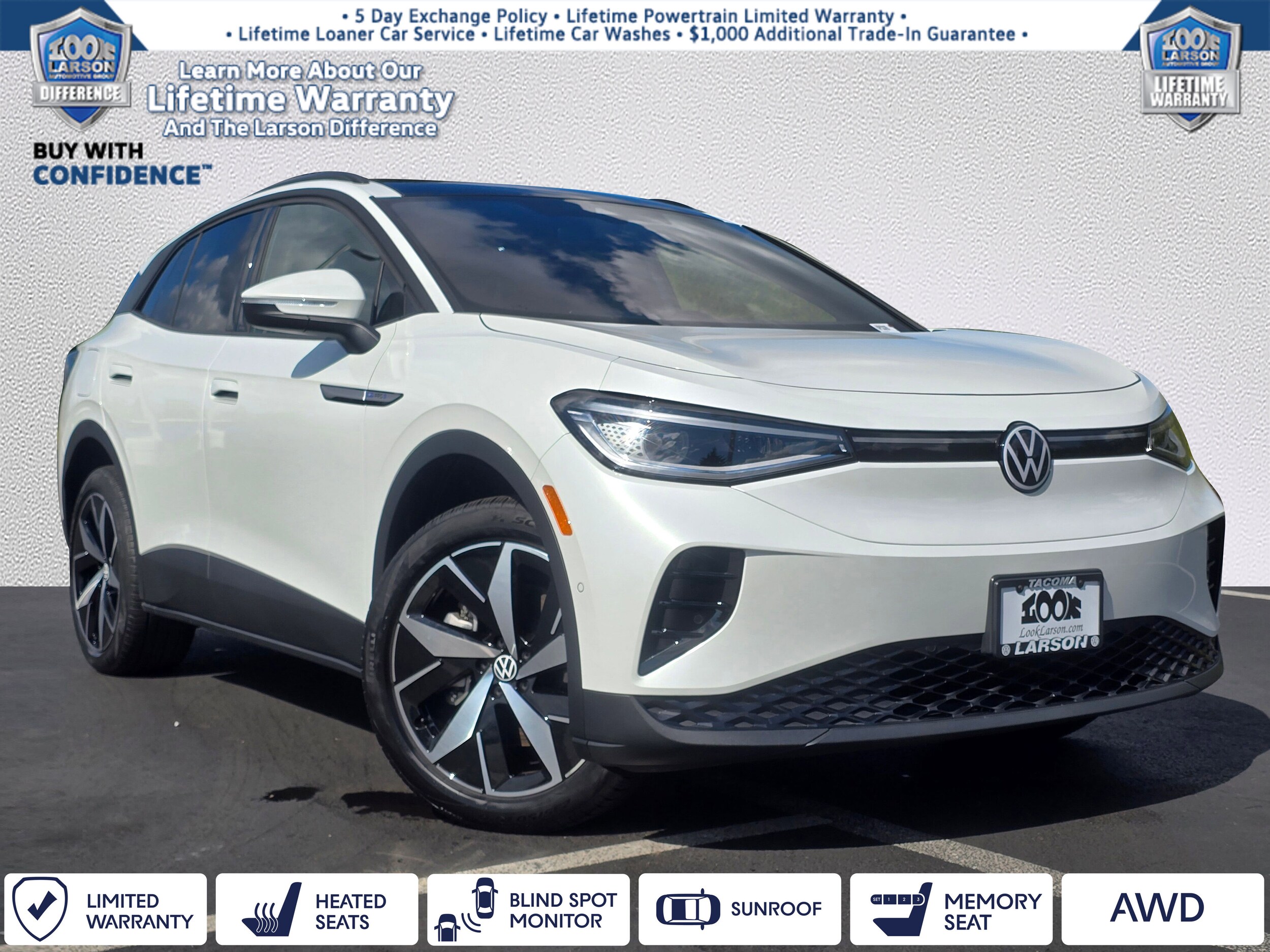 Used 2023 Volkswagen ID.4 PRO S with VIN 1V2WNPE86PC042053 for sale in Fife, WA