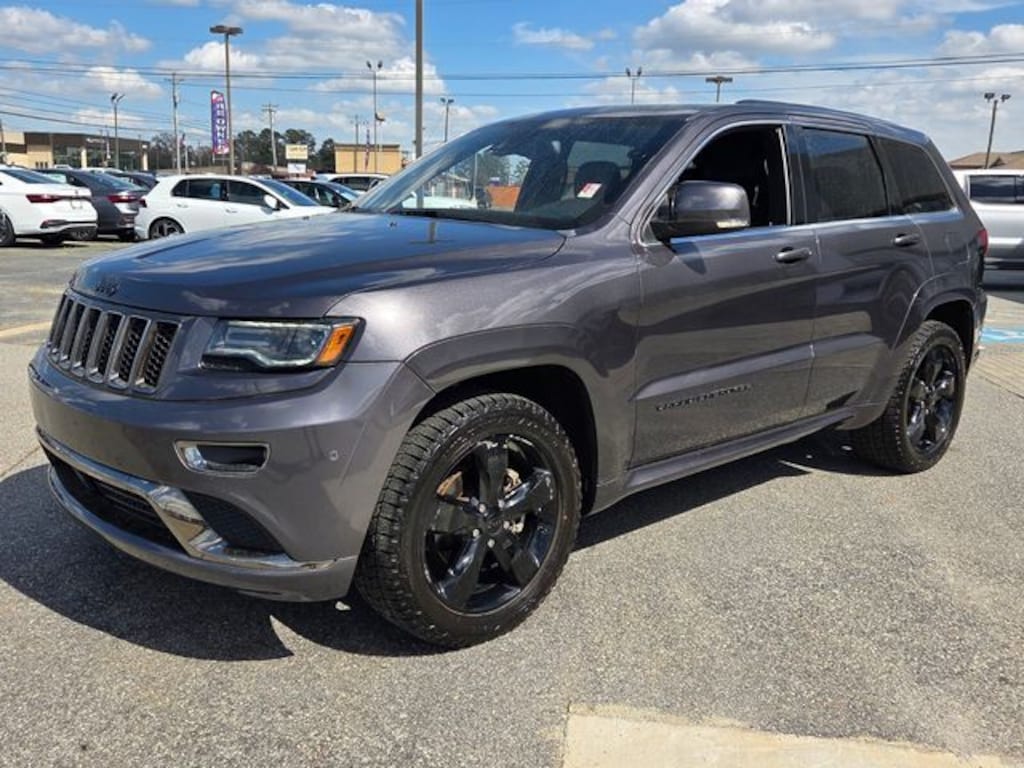Used 2016 Jeep Grand Cherokee Overland 4x4 SUV