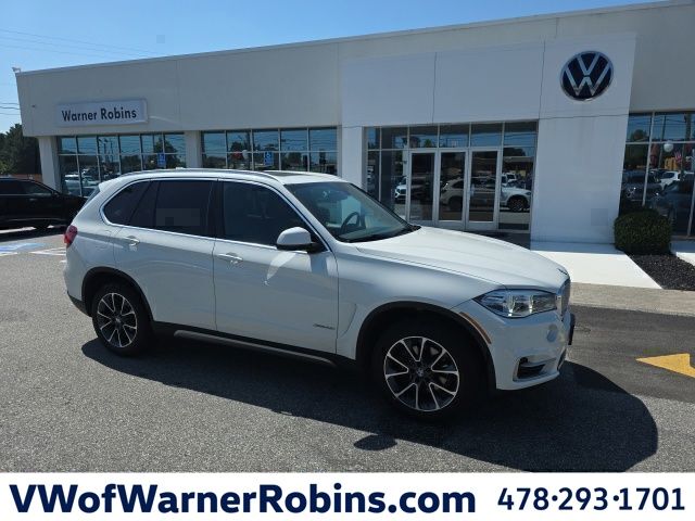 Alpine White 2018 BMW X5 SUV / Crossover All-Wheel Drive 8-Speed Automatic
