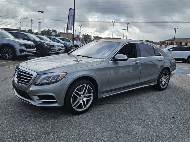 Used 2015 Mercedes-Benz S-Class S550 with VIN WDDUG8CB5FA112164 for sale in Warner Robins, GA