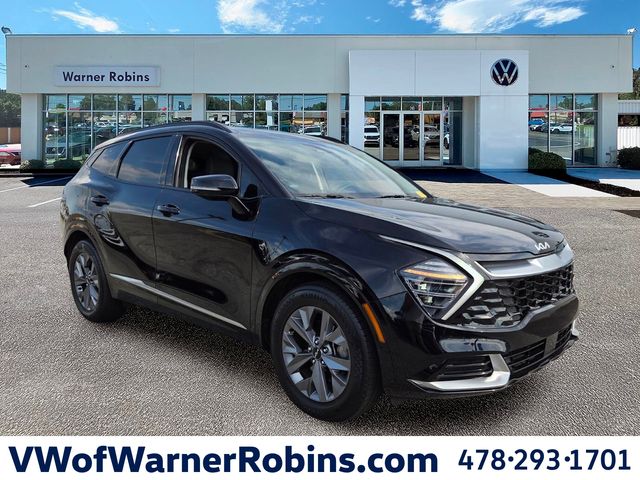 Ebony Black 2025 Kia Sportage SUV / Crossover Front-Wheel Drive 8-Speed Automatic