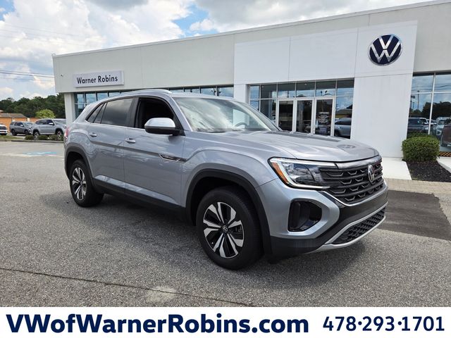 Silver Mist 2024 Volkswagen Atlas Cross Sport SUV / Crossover All-Wheel Drive 8-Speed Automatic