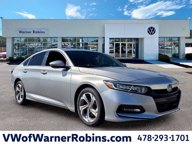 Lunar Silver Metallic 2020 Honda Accord Sedan Front-Wheel Drive Continuously Variable Transmission