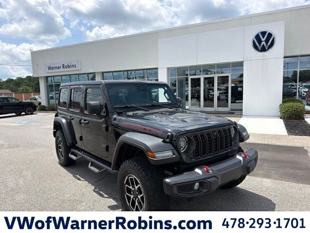Black 2024 Jeep Wrangler SUV / Crossover Four-Wheel Drive 8-Speed Automatic