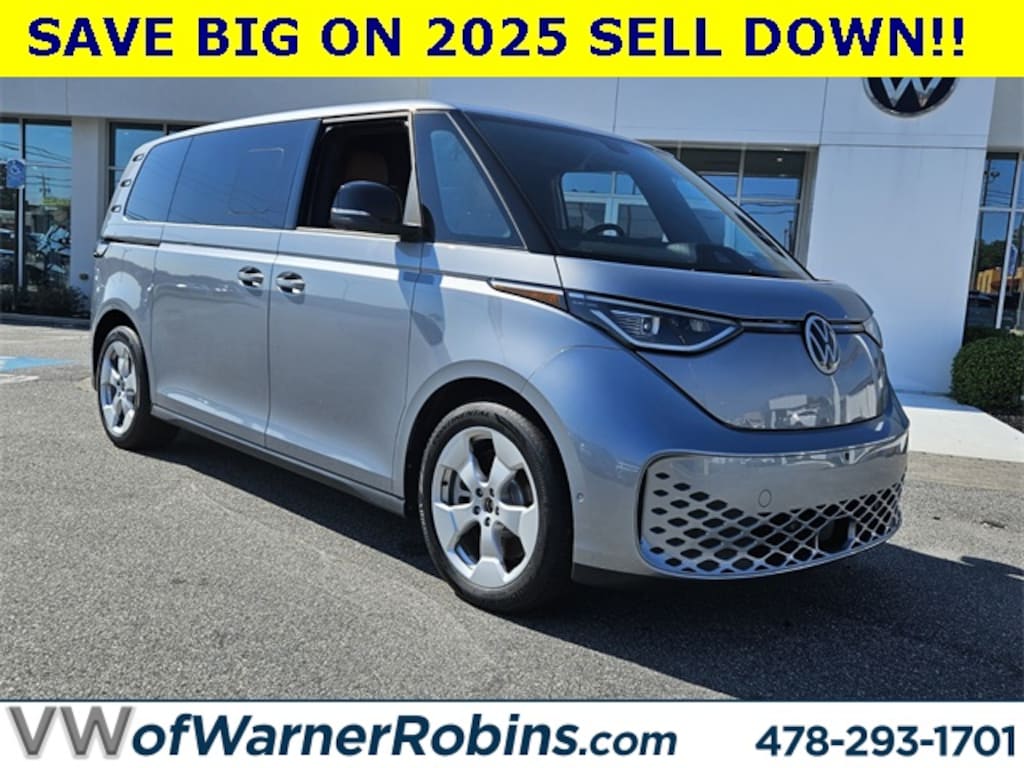 New 2025 Volkswagen ID. Buzz Pro S Plus Minivan/Van