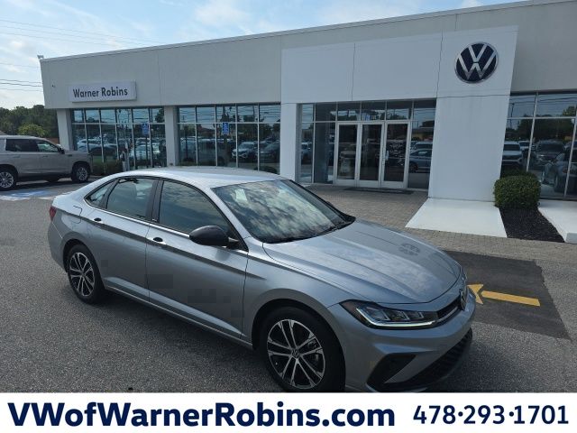Pyrite Silver 2025 Volkswagen Jetta Sedan Front-Wheel Drive 8-Speed Automatic