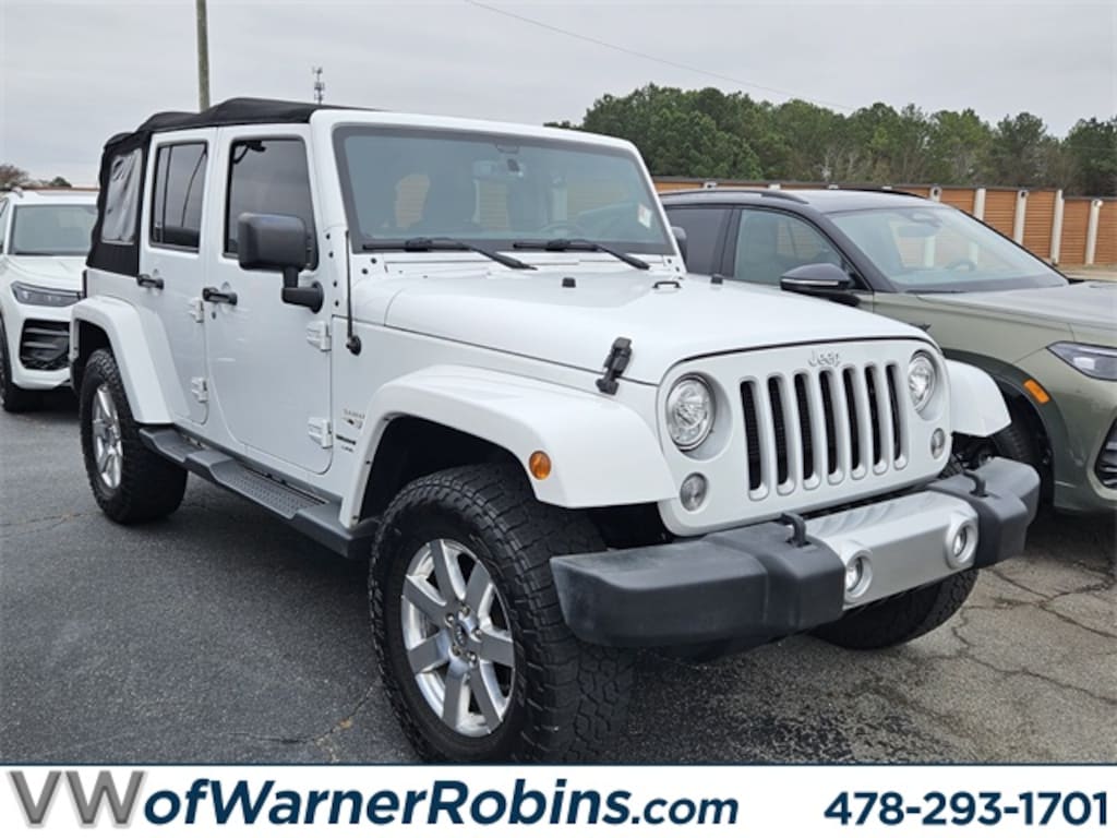 Used 2018 Jeep Wrangler JK Unlimited Sahara 4x4 SUV