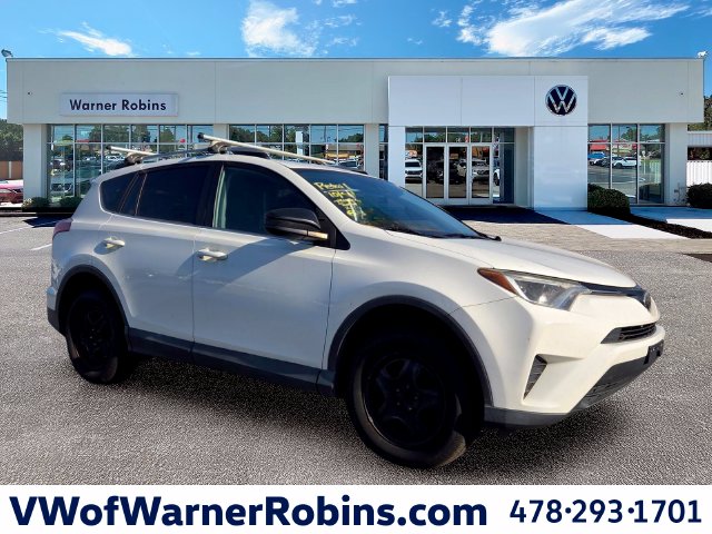 Super White 2017 Toyota RAV4 SUV / Crossover All-Wheel Drive 6-Speed Automatic