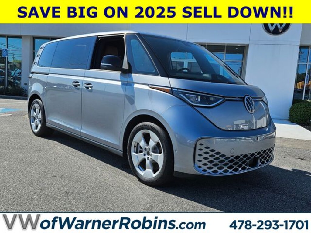 New 2025 Volkswagen ID. Buzz Pro S Plus Minivan/Van