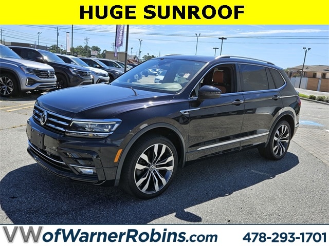 Used 2020 Volkswagen Tiguan SEL Premium R-Line with VIN 3VV4B7AX5LM113915 for sale in Warner Robins, GA