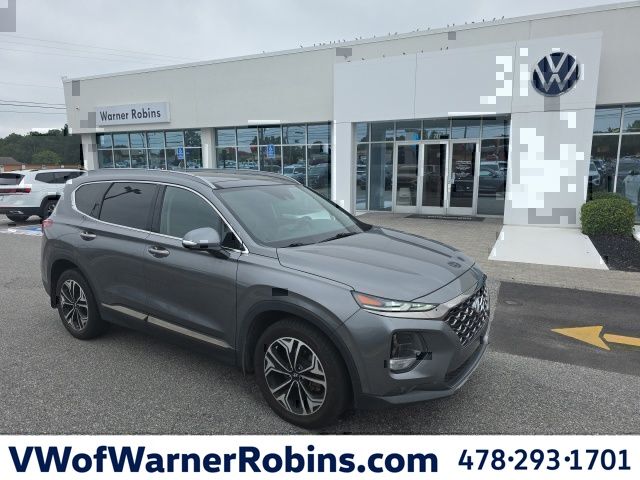 Machine Gray 2020 Hyundai Santa Fe SUV / Crossover Front-Wheel Drive 8-Speed Automatic