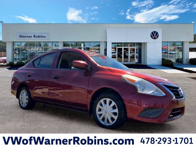 Cayenne Red 2016 Nissan Versa Sedan Front-Wheel Drive Continuously Variable Transmission