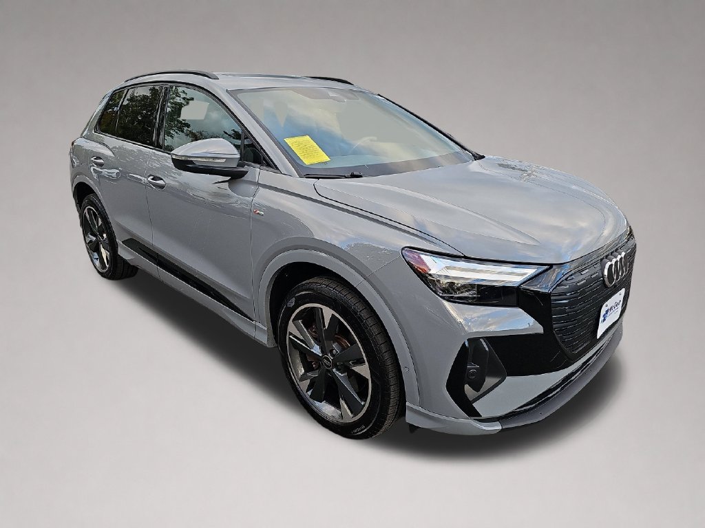 Used 2023 Audi Q4 e-tron Premium Plus with VIN WA1L2BFZ4PP066118 for sale in Lenox, MA