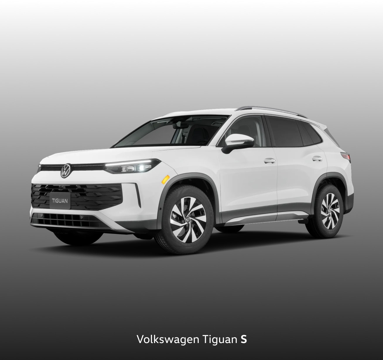 2026 Volkswagen Tiguan S in Pure White