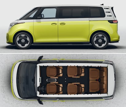 Volkswagen Id Buzz Camper Electric Campervan VW Buzz Interior: A