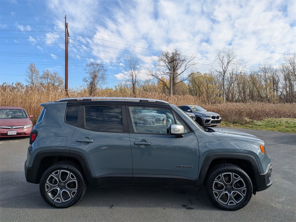 Used 2017 Jeep Renegade Limited with VIN ZACCJBDB7HPF05296 for sale in Pittsfield, MA