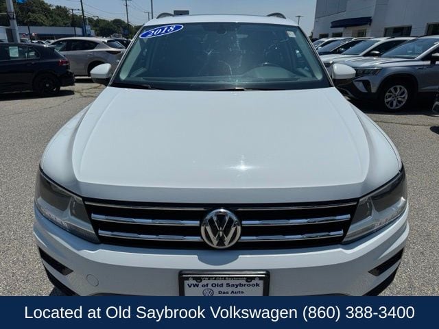 Used 2018 Volkswagen Tiguan SE with VIN 3VV2B7AX2JM088704 for sale in Stonington, CT