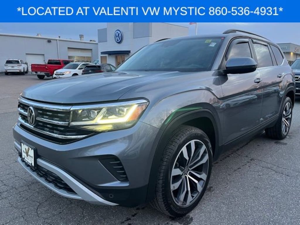 Certified 2022 Volkswagen Atlas 3.6L V6 SE w/Technology SUV