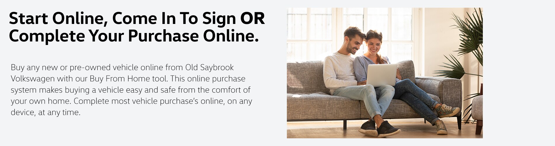 Buy From Home Volkswagen of Old Saybrook CT Near Guilford CT.