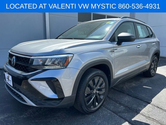 Certified 2022 Volkswagen Taos S with VIN 3VVAX7B27NM050973 for sale in Old Saybrook, CT