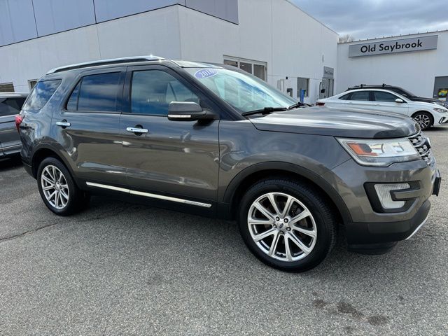 Used 2016 Ford Explorer Limited with VIN 1FM5K8F82GGC90072 for sale in Old Saybrook, CT