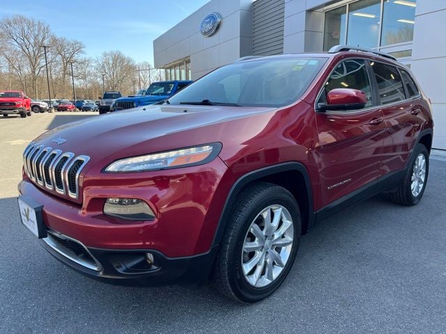 Used 2017 Jeep Cherokee Limited with VIN 1C4PJMDB6HW655948 for sale in Old Saybrook, CT