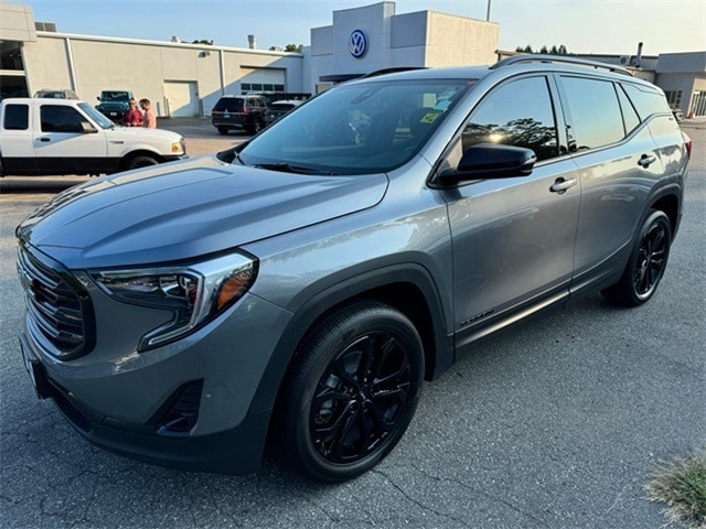 Used 2021 GMC Terrain SLT with VIN 3GKALVEV3ML364746 for sale in Mystic, CT