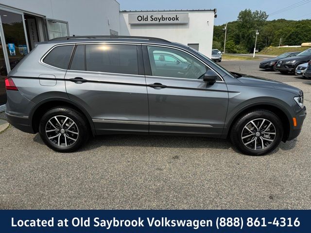 Used 2021 Volkswagen Tiguan SE with VIN 3VV2B7AX5MM159009 for sale in Old Saybrook, CT