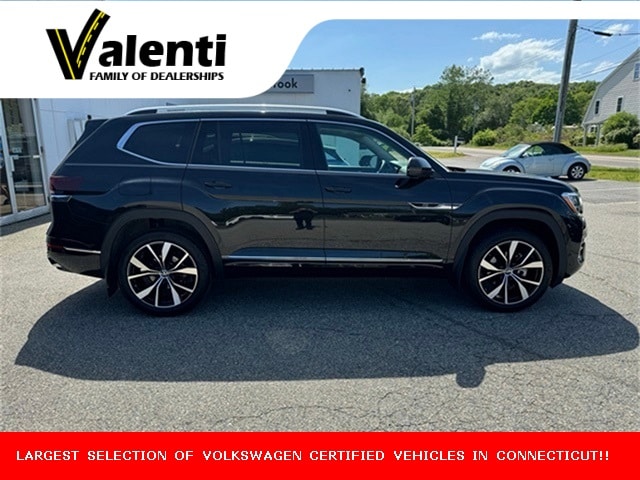 Certified 2024 Volkswagen Atlas SEL Premium R-Line with VIN 1V2FR2CA5RC529874 for sale in Old Saybrook, CT