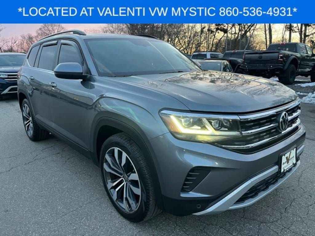 Certified 2022 Volkswagen Atlas 3.6L V6 SE w/Technology SUV