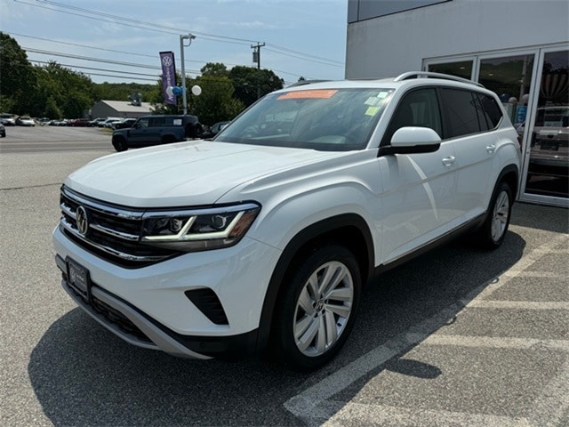 Certified 2021 Volkswagen Atlas SEL with VIN 1V2BR2CA9MC562058 for sale in Old Saybrook, CT