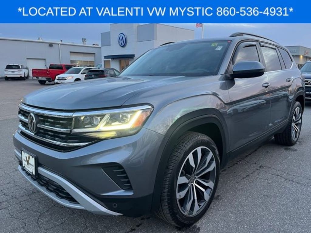Certified 2022 Volkswagen Atlas 3.6L V6 SE w/Technology SUV
