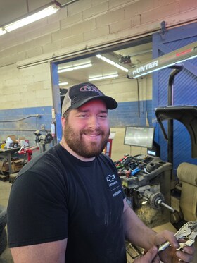 Staff member Logan Davis from ID_0d0142