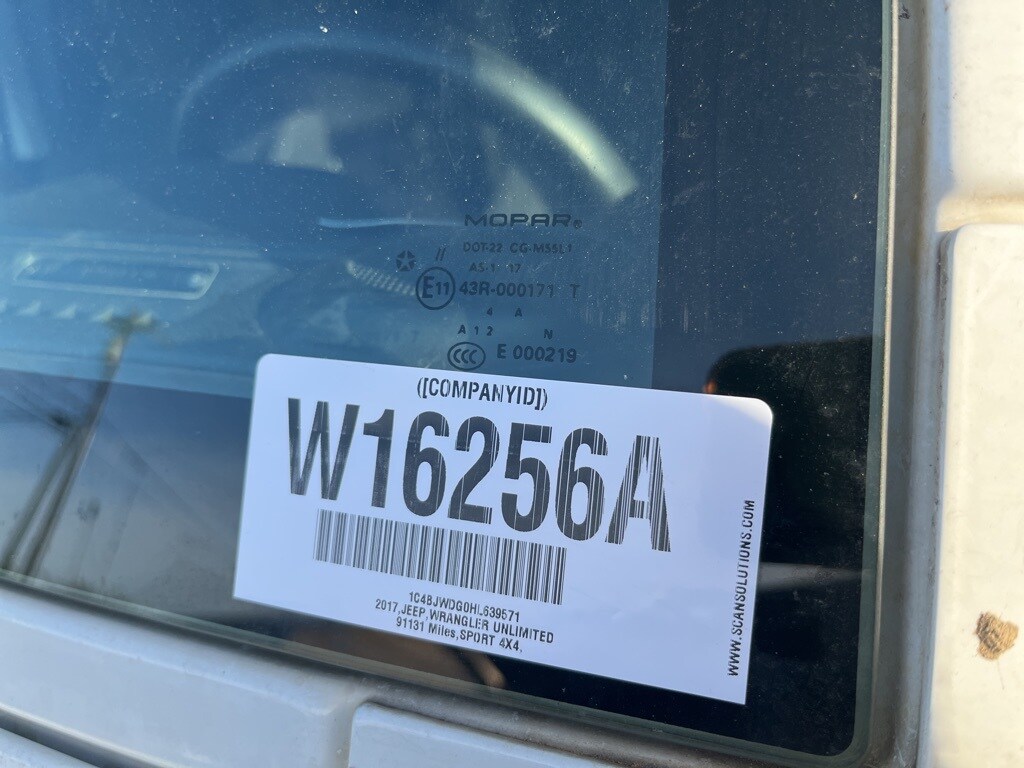 Used 2017 Jeep Wrangler Unlimited Sport SUV