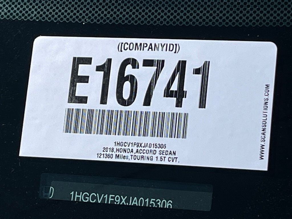 Used 2018 Honda Accord Touring Sedan