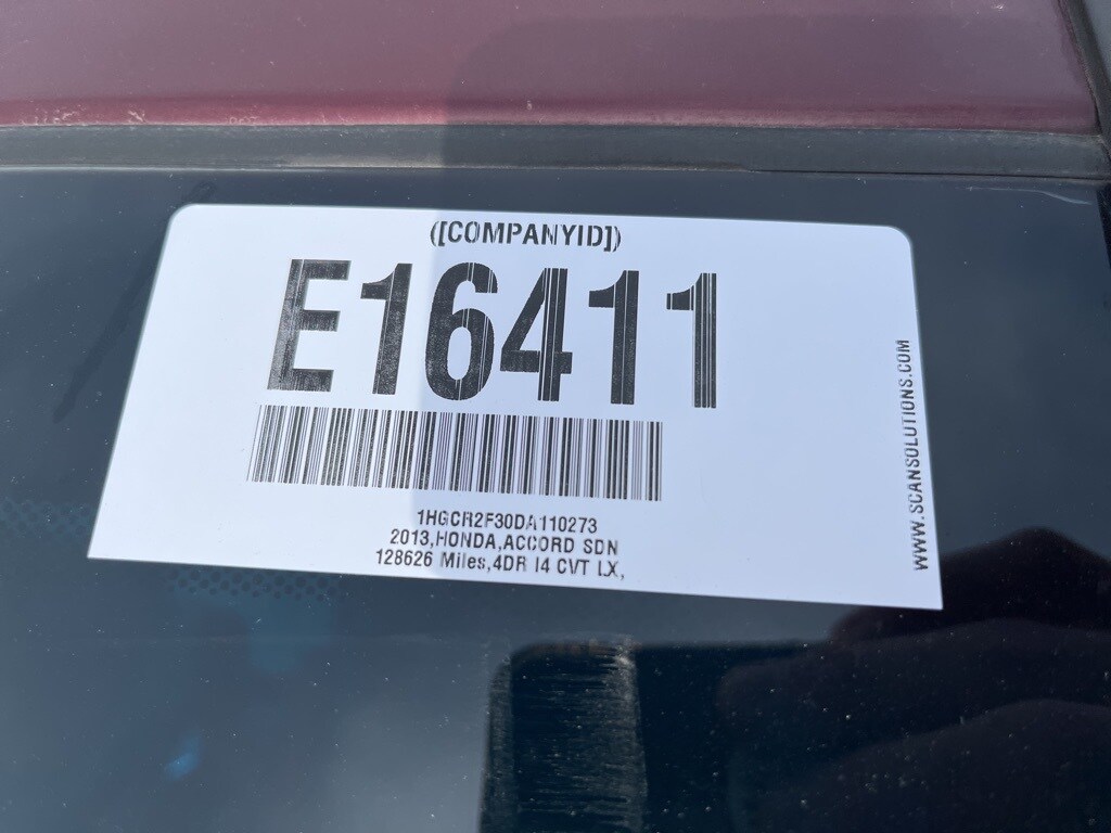 Used 2013 Honda Accord LX Sedan