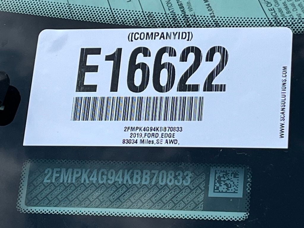 Used 2019 Ford Edge SE SUV