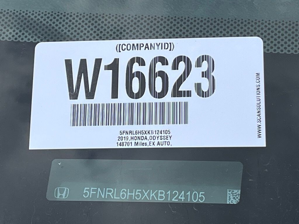 Used 2019 Honda Odyssey EX Minivan/Van