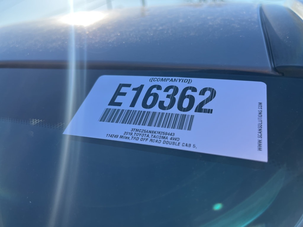 Used 2019 Toyota Tacoma TRD Off-Road Truck