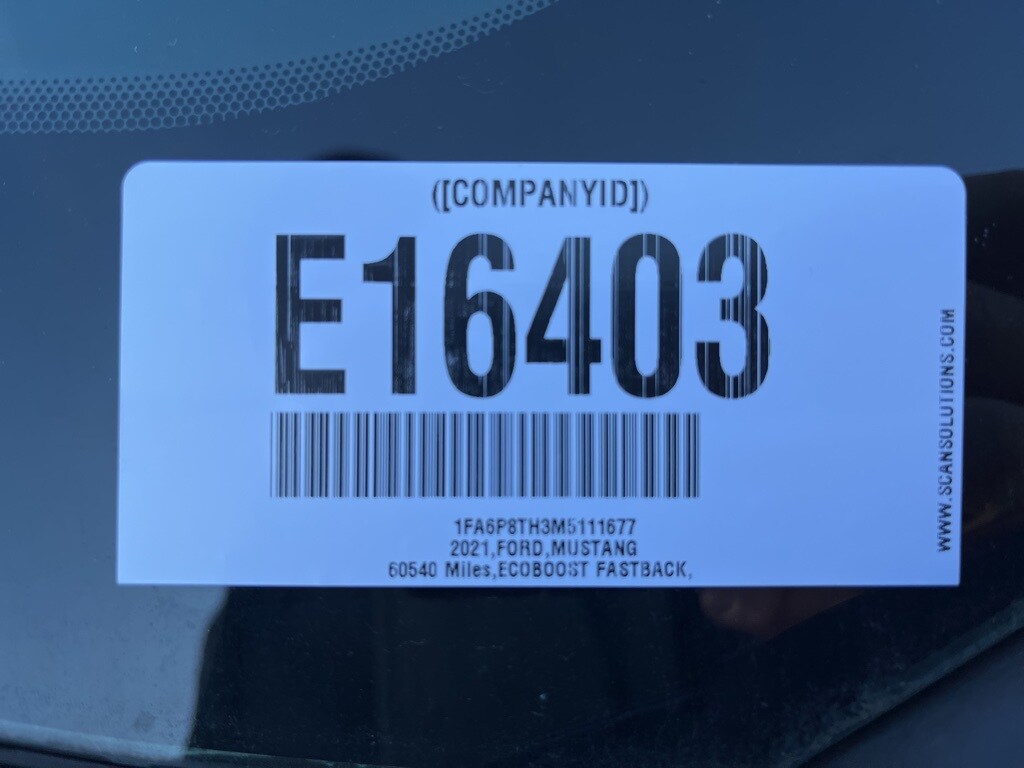 Used 2021 Ford Mustang Ecoboost Coupe