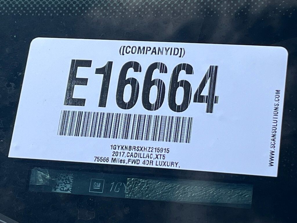 Used 2017 Cadillac XT5 Luxury SUV