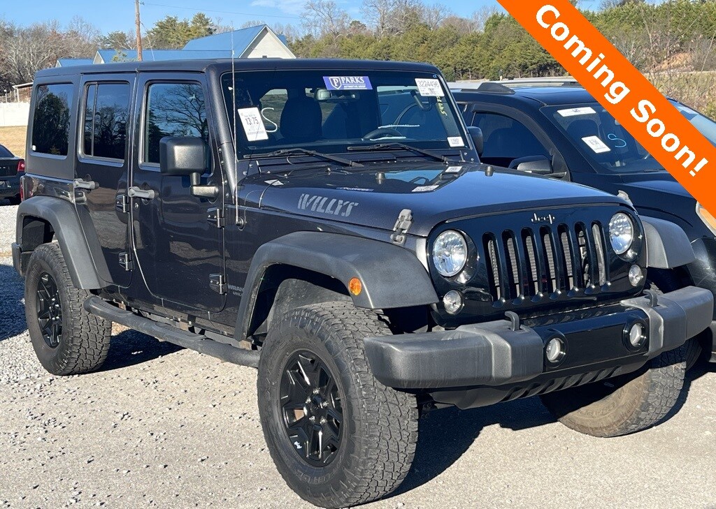 Used 2017 Jeep Wrangler Unlimited Willys SUV