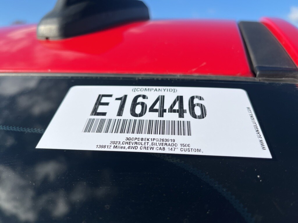 Used 2023 Chevrolet Silverado 1500 Custom Truck