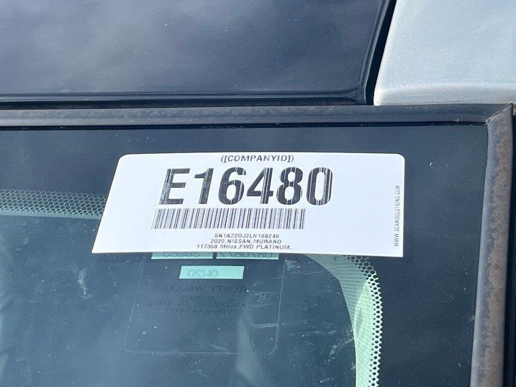Used 2020 Nissan Murano Platinum SUV
