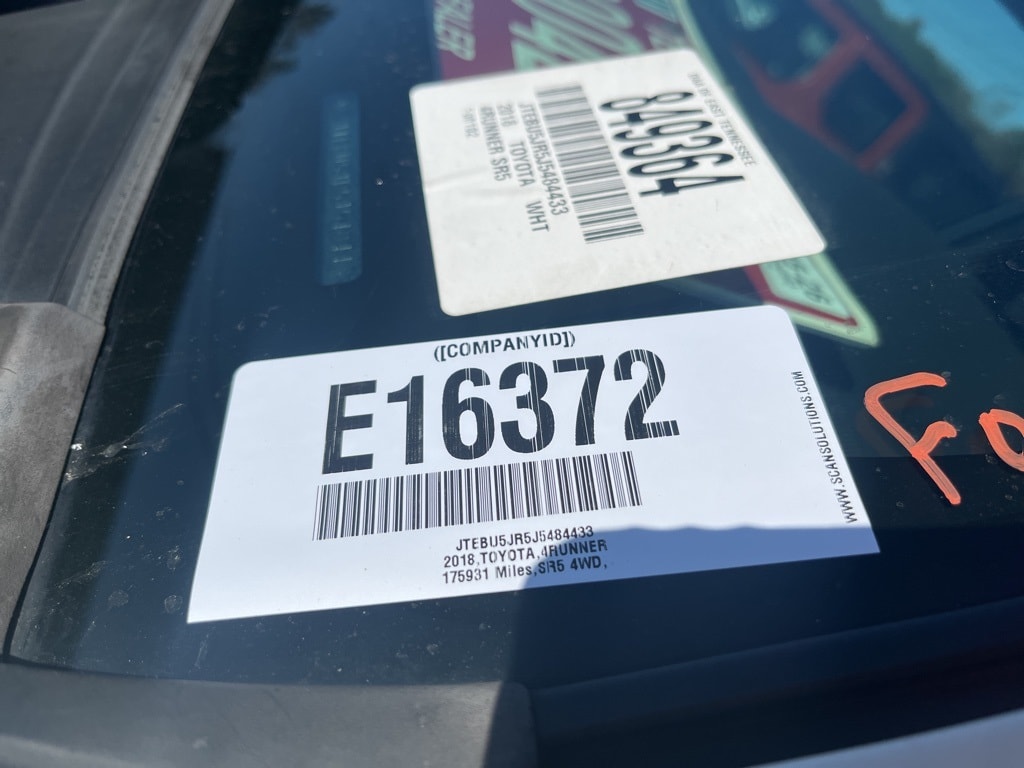 Used 2018 Toyota 4Runner SR5 SUV