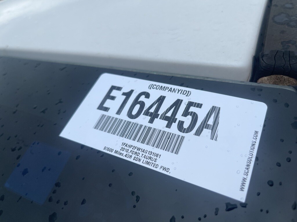 Used 2010 Ford Taurus Limited Sedan