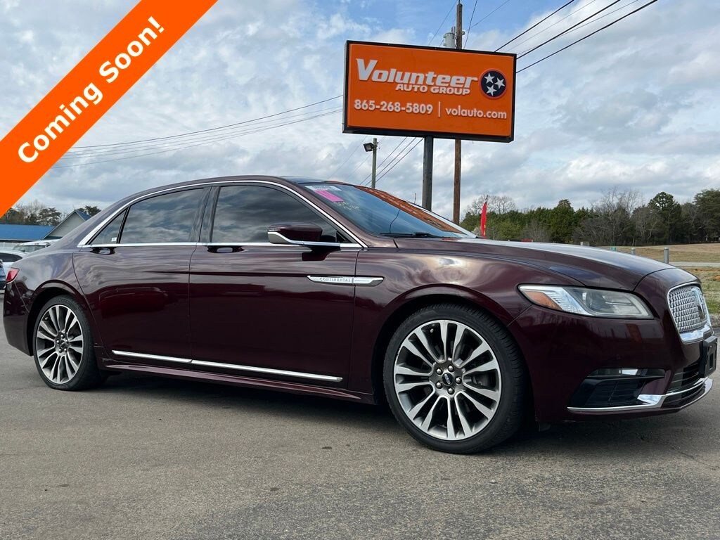 Used 2017 Lincoln Continental Select Sedan