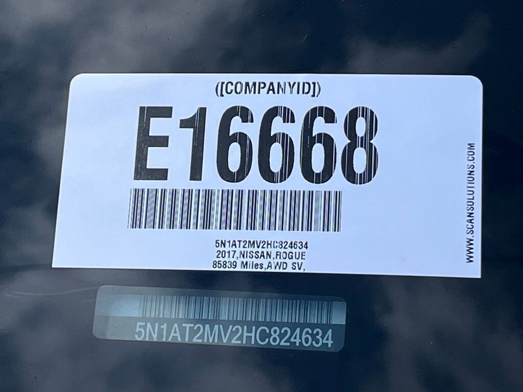 Used 2017 Nissan Rogue SV SUV