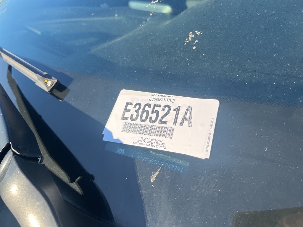 Used 2016 Chevrolet Malibu LT Sedan